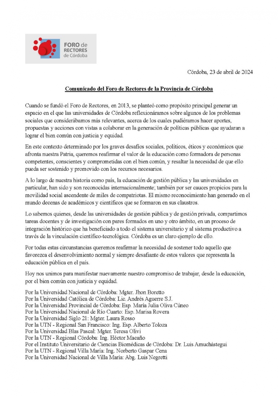 IUCBC_Foro de rectores_educación universitaria_universidad pública